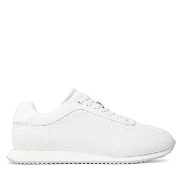 Calvin Klein Tenisice Calvin Klein Runner Lace Up Mono Pu HW0HW02574 Bijela