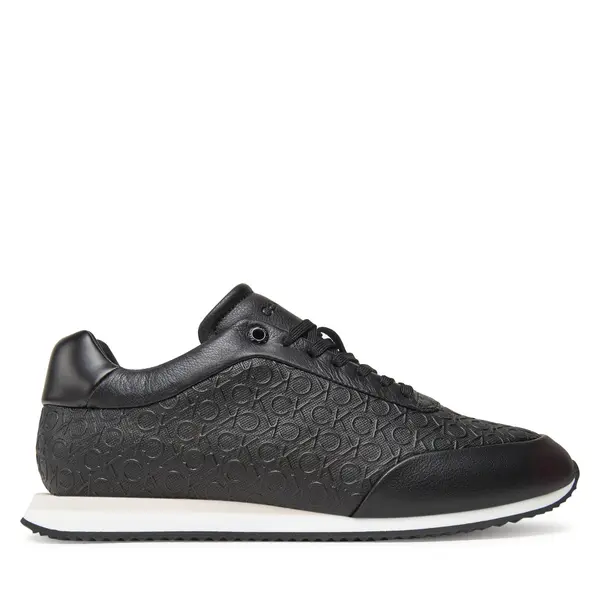 Calvin Klein Tenisice Calvin Klein Runner Lace Up Mono Pu HW0HW02574 Crna