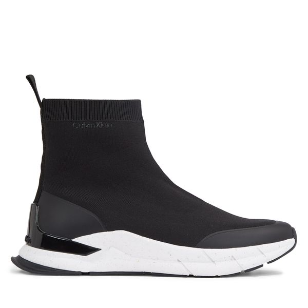 Calvin Klein Tenisice Calvin Klein Sockboot Runner HM0HM01241 Black/Bright White BEH