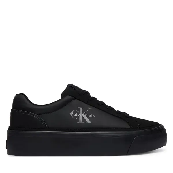 Calvin Klein Tenisice Calvin Klein Vulc Flatf Laceup Ny-Su HW0HW03086 Crna