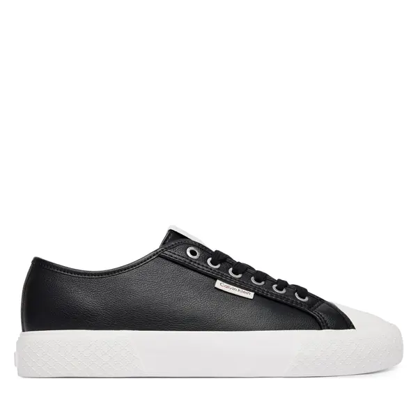 Calvin Klein Tenisice Calvin Klein Vulc Lace Up Low Lth HW0HW03077 Crna