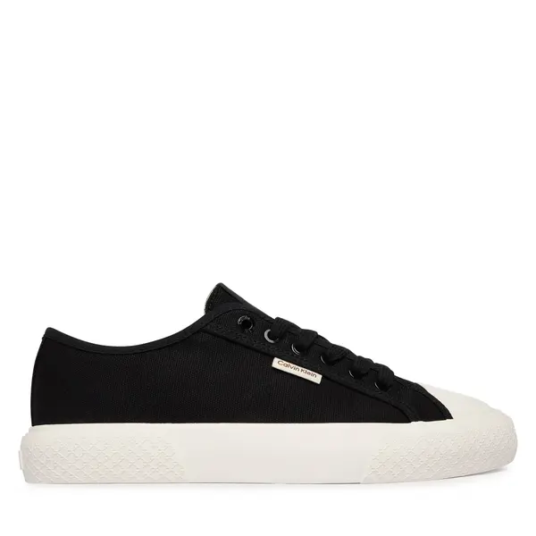 Calvin Klein Tenisice Calvin Klein Vulc Low Lace Up Canvas HW0HW02975 Crna