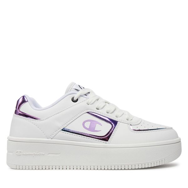 Champion Tenisice Champion Foul Play Plat Element Slick Low Cut Shoe S11670-CHA-WW009 Wht/Multi