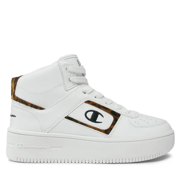 Champion Tenisice Champion Mid Cut Foul Play Plat Mid Animalie S11601-WW001 Bijela