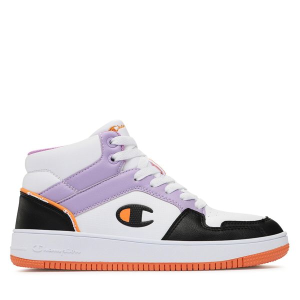 Champion Tenisice Champion Rebound 2.0 Mid Mid Cut Shoe S11471-WW016 Wht/Violet/Black/Ora