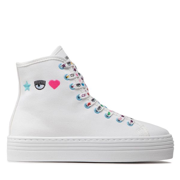 Chiara Ferragni Tenisice Chiara Ferragni CF3011-009 Bijela