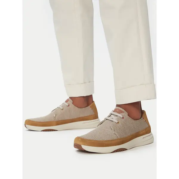Clarks Tenisice Clarks Easeway Lace 26181369 Bež