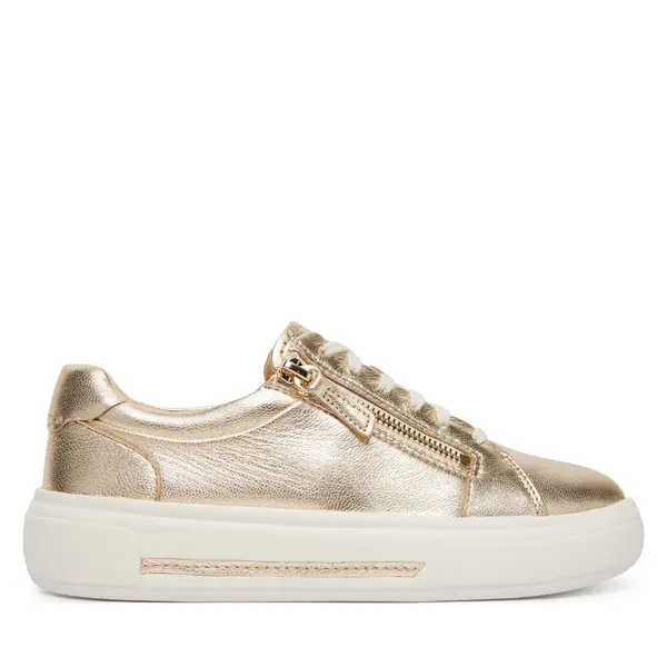 Clarks Tenisice Clarks Hollyrose Zip 26185916 Zlatna