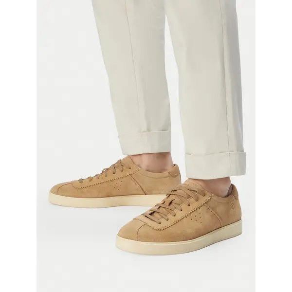 Clarks Tenisice Clarks Lockford Lace 26186194 Bež