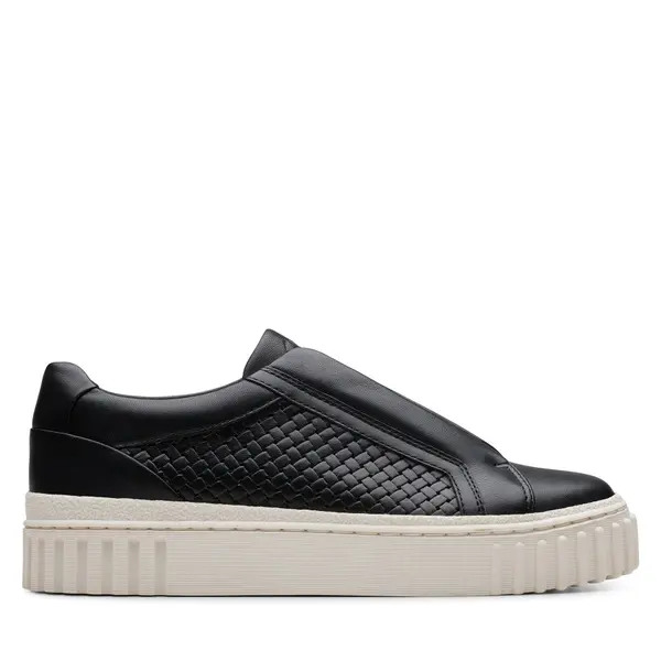 Clarks Tenisice Clarks Mayhill Bay 26181205 Crna