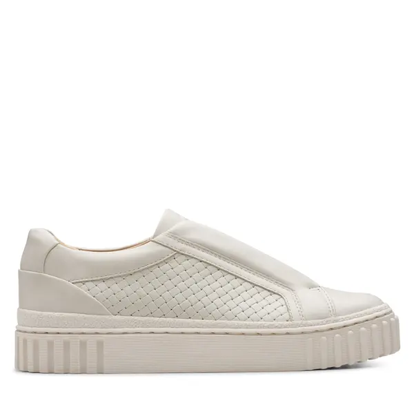 Clarks Tenisice Clarks Mayhill Bay 26181207 Bijela
