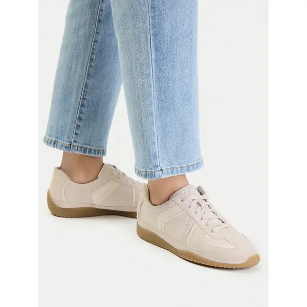 Clarks Tenisice Clarks Meridor Lo 26183168 Bež