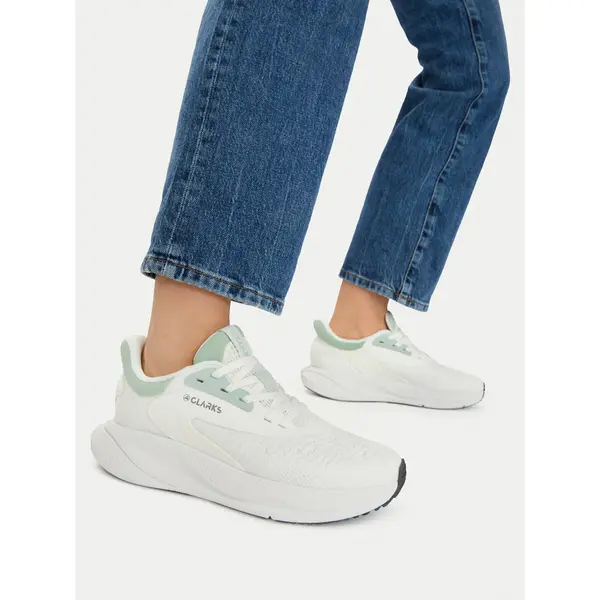 Clarks Tenisice Clarks Pace Move. 26186459 Bijela