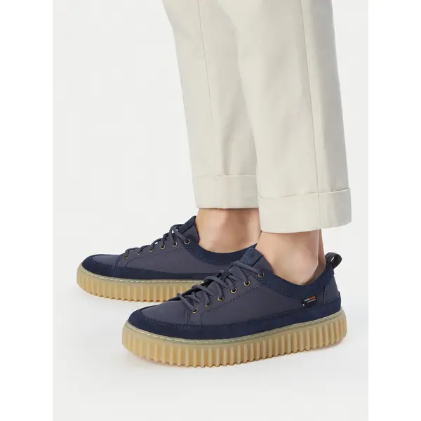 Clarks Tenisice Clarks Torhill Lace 26186153 Tamnoplava