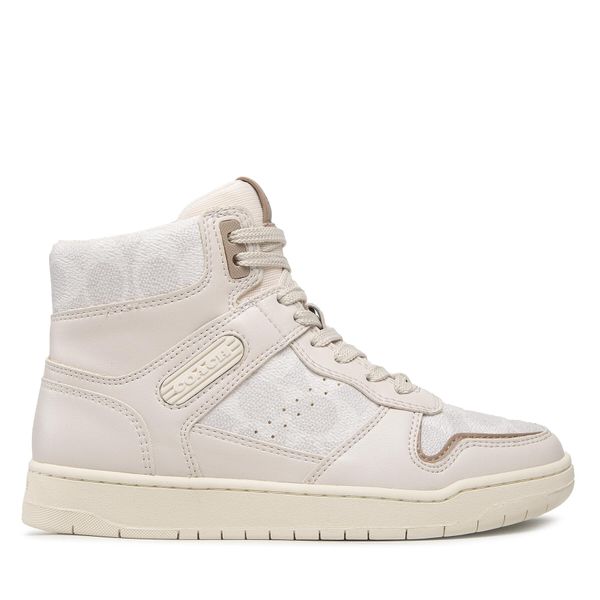 Coach Tenisice Coach Hi Top Coated Canvas CD304 Chalk