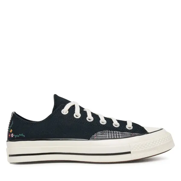 Converse Tenisice Converse Chuck 70 Varsity Vines A15549C Crna