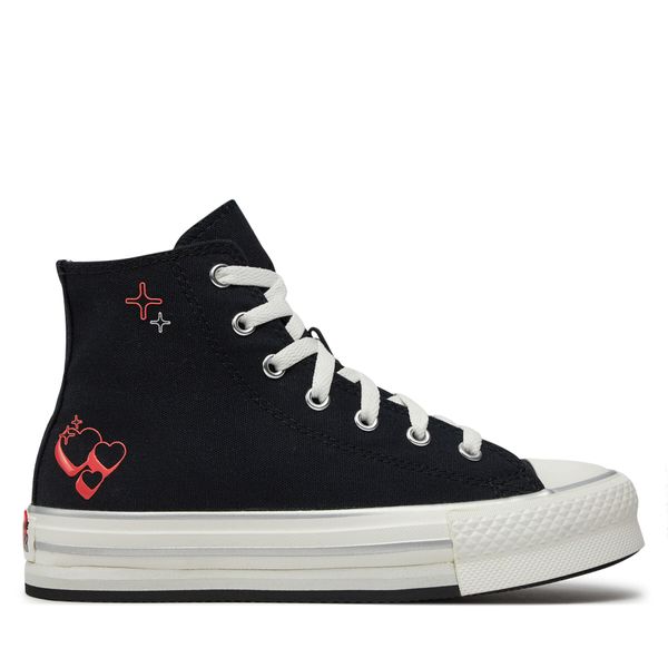 Converse Tenisice Converse Chuck Taylor All Star Eva Lift A09121C Black/Vintage White