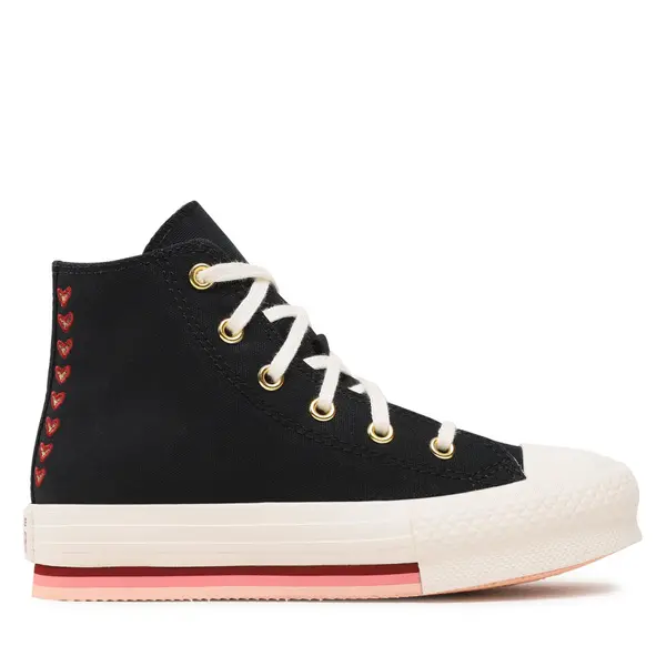 Converse Tenisice Converse Chuck Taylor All Star Eva Lift Hi A04953C Crna