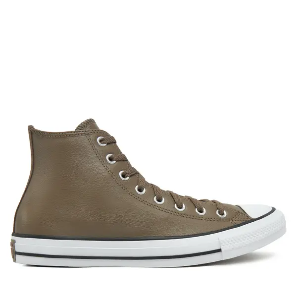 Converse Tenisice Converse Chuck Taylor All Star Faux Leather Hi A09482C 216 Smeđa