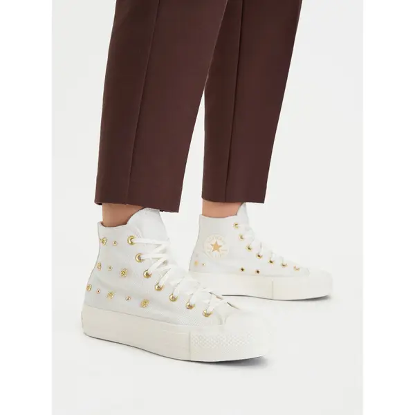 Converse Tenisice Converse Chuck Taylor All Star Heathered Glam A16892C Krem