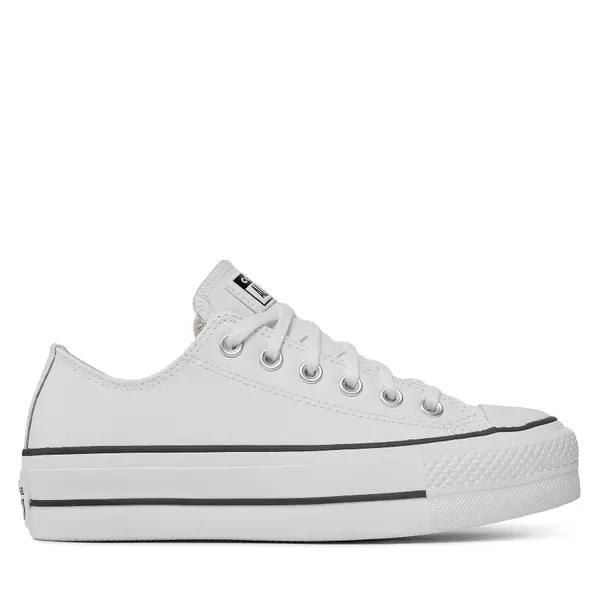 Converse Tenisice Converse Chuck Taylor All Star Lift Clean Ox 561680C Bijela
