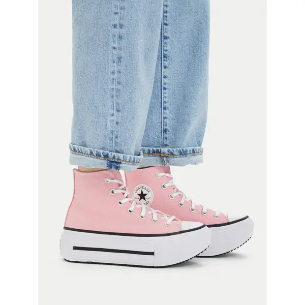 Converse Tenisice Converse Chuck Taylor All Star Lift Double Stack A15012C Ružičasta
