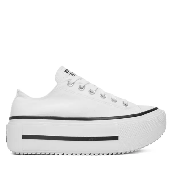 Converse Tenisice Converse Chuck Taylor All Star Lift Double Stack Platform A15491C Bijela
