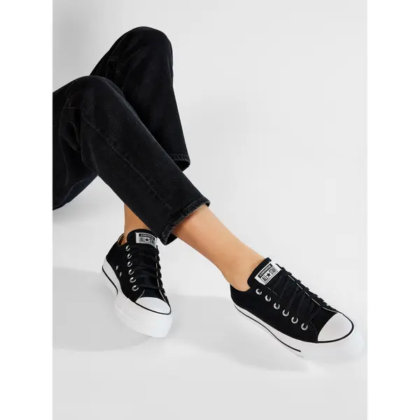 Converse Tenisice Converse Chuck Taylor All Star Lift Ox 560250C Crna