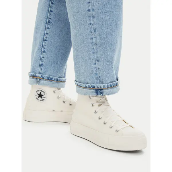 Converse Tenisice Converse Chuck Taylor All Star Lift Platform Beads A16107C Écru