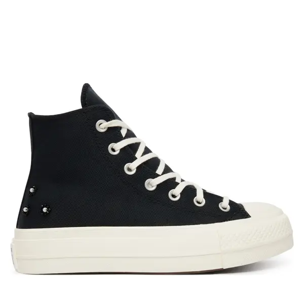 Converse Tenisice Converse Chuck Taylor All Star Lift Platform Beads A17787C Crna