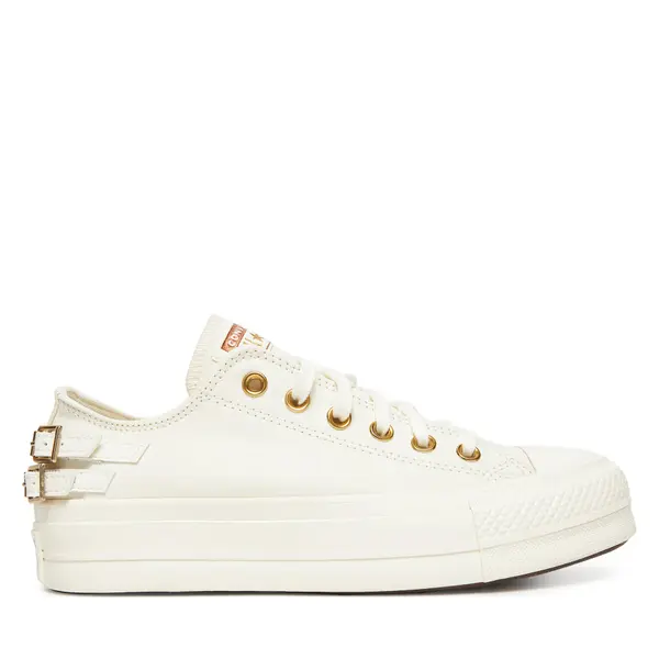 Converse Tenisice Converse Chuck Taylor All Star Lift Platform Buckle A11866C Bijela