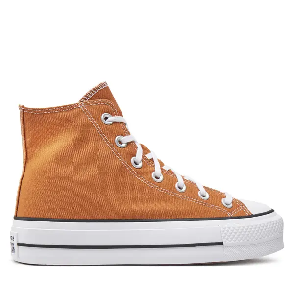 Converse Tenisice Converse Chuck Taylor All Star Lift Platform Hi A11537C Narančasta