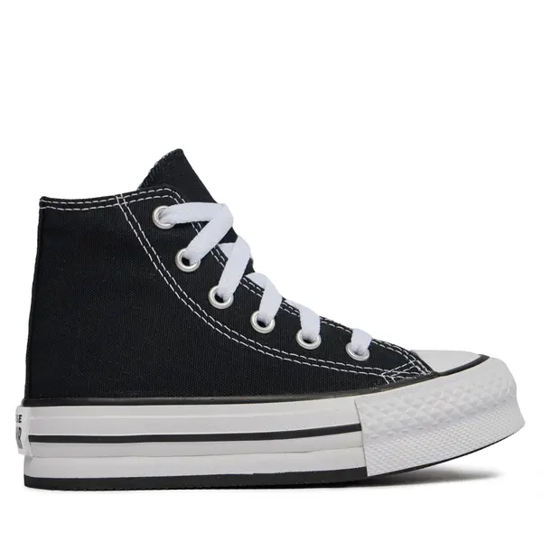 Converse Tenisice Converse Chuck Taylor All Star Lift Platform High Top Little Kids 372859C Crna