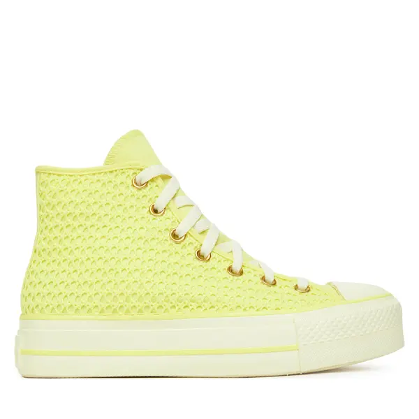 Converse Tenisice Converse Chuck Taylor All Star Lift Platform Knit A14967C Žuta