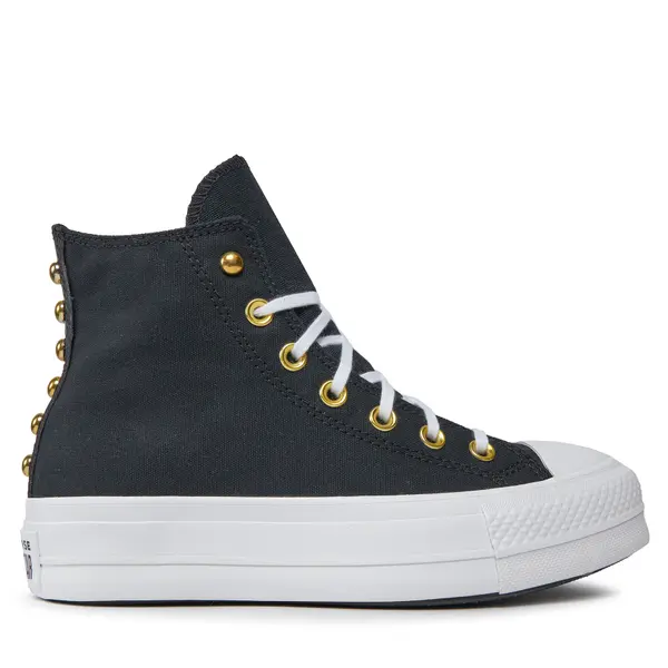 Converse Tenisice Converse Chuck Taylor All Star Lift Platform Star Studded A05453C Crna