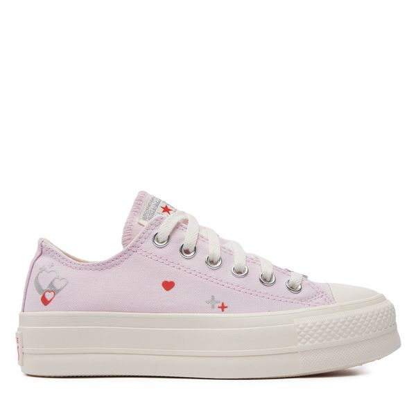 Converse Tenisice Converse Chuck Taylor All Star Lift Platform Y2K A09115C Lilac Daze/Egret/Fever Dream