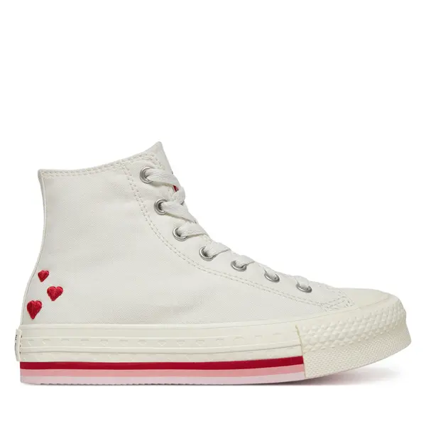 Converse Tenisice Converse Chuck Taylor All Star Lift Valentine'S Day Platform A10716C Bež