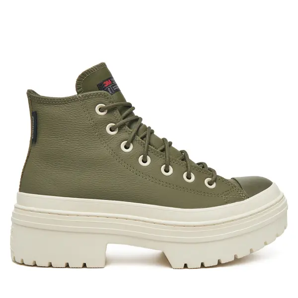 Converse Tenisice Converse Chuck Taylor All Star Lugged Heel Platform Waterproof A11163C 306 Zelena
