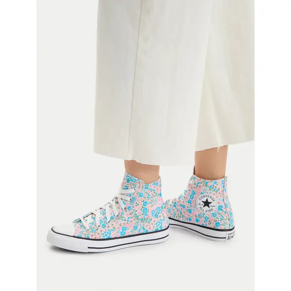 Converse Tenisice Converse Chuck Taylor All Star Mini Flowers A14980C Šarena