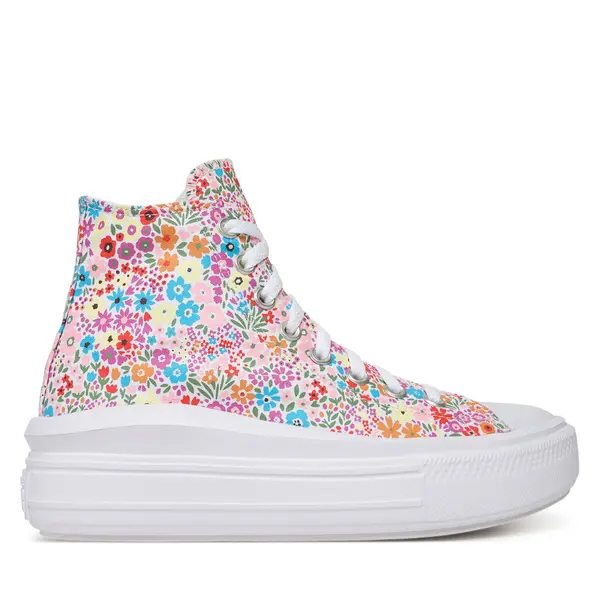 Converse Tenisice Converse Chuck Taylor All Star Move Platform Mini Flowers A14968C Šarena