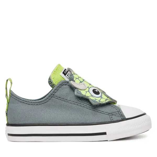 Converse Tenisice Converse Chuck Taylor All Star One Strap Dinos Easy-On A15901C Siva