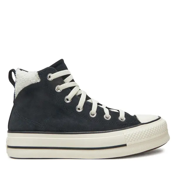 Converse Tenisice Converse Chuck Taylor All Star Puff Lift A09377C Crna