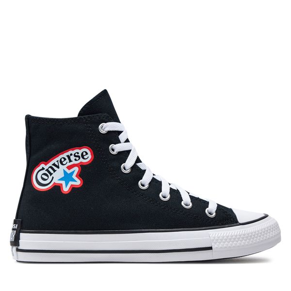 Converse Tenisice Converse Chuck Taylor All Star Stickers A06313C Black/White/Fever Dream