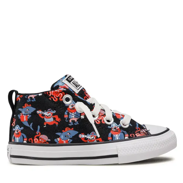 Converse Tenisice Converse Chuck Taylor All Star Street Mid 672732C Crna