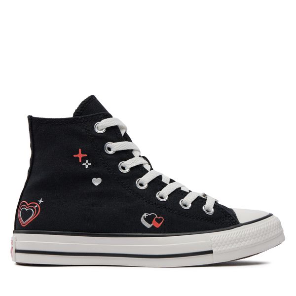 Converse Tenisice Converse Chuck Taylor All Star Y2K Heart A09116C Crna