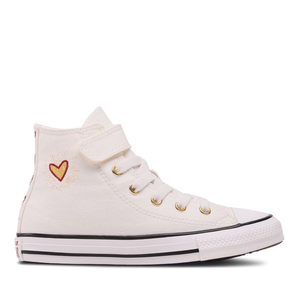 Converse Tenisice Converse Ctas 1V Hi A04951C Vintage White/Back Alley Brick