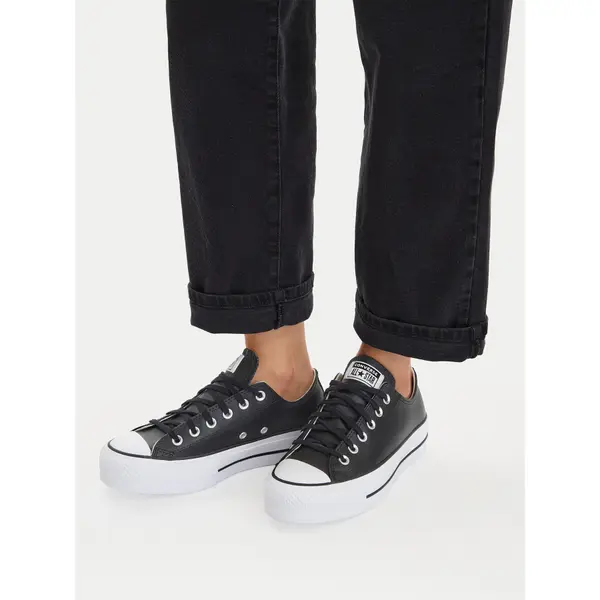 Converse Tenisice Converse Ctas Lift Clean Ox 561681C Crna