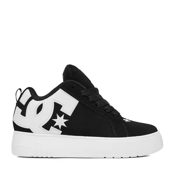 DC Shoes Tenisice DC Shoes EO-COURT GRAFFIK PLATFORM DC02422004 Crna