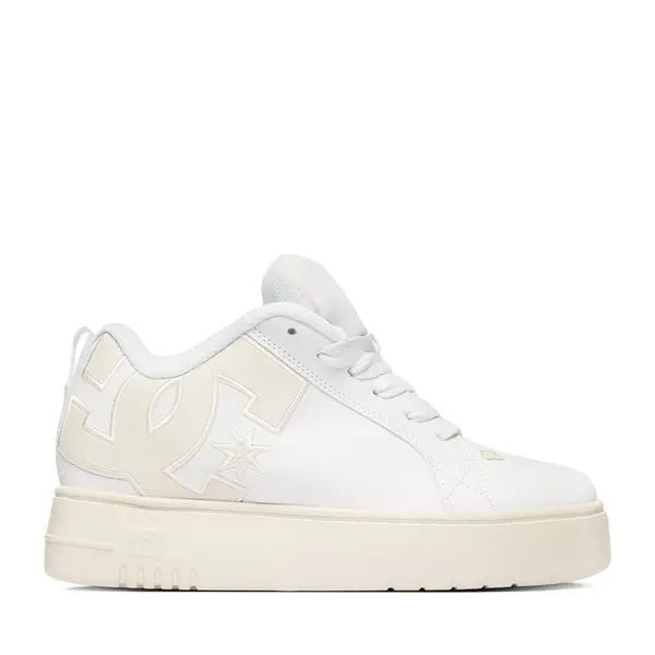 DC Shoes Tenisice DC Shoes EO-COURT GRAFFIK PLATFORM DC02422102 Bijela