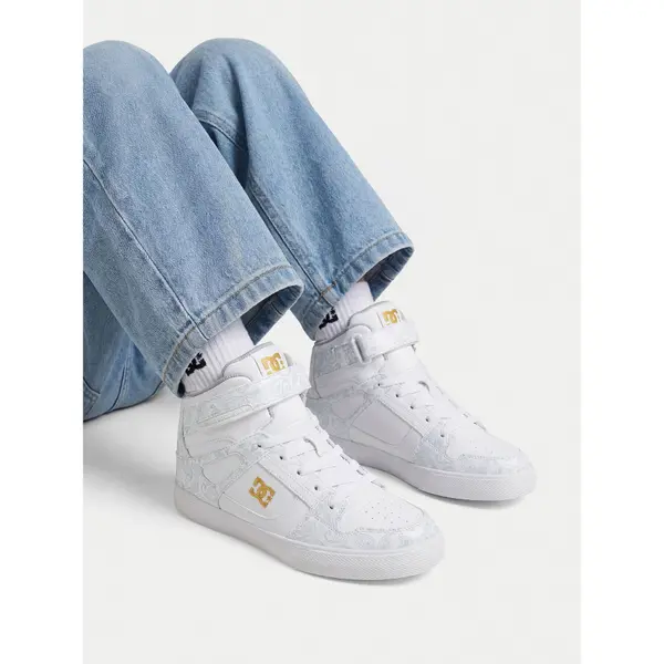 DC Shoes Tenisice DC Shoes EO-PURE HIGH-TOP SE EV SN DC01796114 Bijela